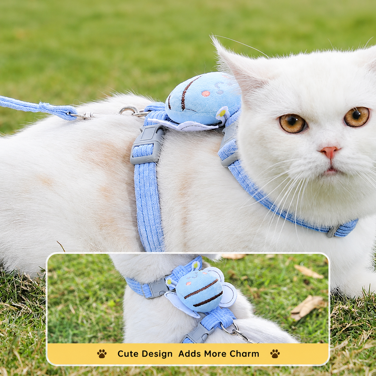 Cat Harness & Leash Set